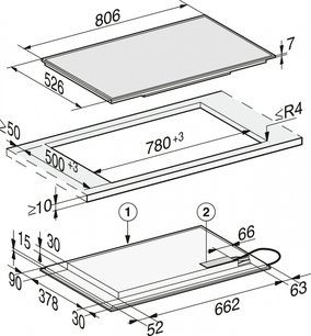 Варочная панель Miele KM 7575 FR фото 4 в Новосибирске