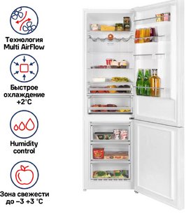 Холодильник Maunfeld MFF200NFWE фото 2 в Новосибирске