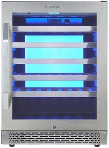 Встраиваемый винный шкаф Cavanova CV045-1TL фото 3 в Новосибирске