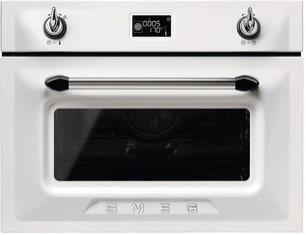 Компактный духовой шкаф с СВЧ Smeg SF4920MCB1 фото в Новосибирске