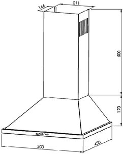 Вытяжка Зигмунд Штайн K 127.51 W фото 2 в Новосибирске Вытяжка Zigmund Shtain K 127.51 W фото 2 в Новосибирске
