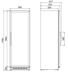Винный шкаф Dometic C125G VinoView Classic фото 2 в Новосибирске