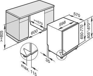 Посудомоечная машина Миле G 5980 SCVi фото 3 в Новосибирске Посудомоечная машина Miele G 5980 SCVi фото 3 в Новосибирске