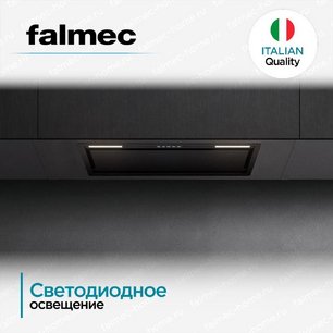 Встраиваемая вытяжка Falmec BUILT-IN BURANO PLUS 50 BK фото 3 в Новосибирске