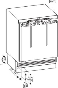 Встраиваемый морозильник Миле F 31202 Ui-1 фото 4 в Новосибирске Встраиваемый морозильник Miele F 31202 Ui-1 фото 4 в Новосибирске