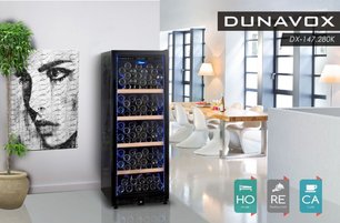 Винный шкаф Dunavox DX-147.280K фото 2 в Новосибирске