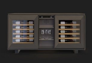 Двухтемпературный винный шкаф EuroCave D-HARMONIE D-H004 фото в Новосибирске