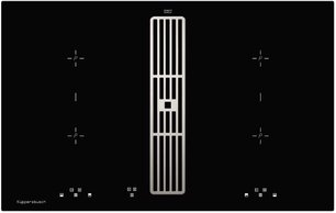 Индукционная варочная панель с вытяжкой Kuppersbusch KMI 8500.0 SR Stainless steel фото в Новосибирске