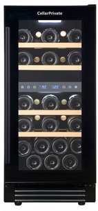 Встраиваемый под столешницу винный шкаф Селлар Приват CP027-2TB фото 2 в Новосибирске Встраиваемый под столешницу винный шкаф CellarPrivate CP027-2TB фото 2 в Новосибирске