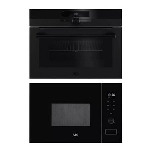 AEG (духовой шкаф KMK965090T + микроволновая печь MSB2057D-B) фото в Новосибирске