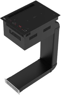 Индукционная варочная панель с интегрированной вытяжкой Кертинг HIBH 40980 NB фото 2 в Новосибирске Индукционная варочная панель с интегрированной вытяжкой Korting HIBH 40980 NB фото 2 в Новосибирске