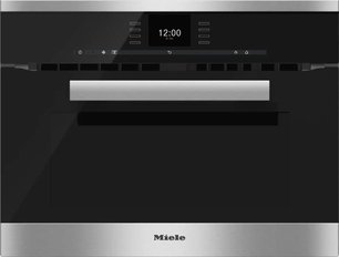 Духовой шкаф с СВЧ Miele H6600BM EDST/CLST сталь CleanSteel фото в Новосибирске