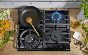 Газовая варочная панель на закаленном стекле Горение GKTW641SYB фото 4 в Новосибирске Газовая варочная панель на закаленном стекле Gorenje GKTW641SYB фото 4 в Новосибирске