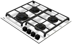 Встраиваемая газовая варочная панель Тека GBC 64100 KBN WHITE фото 2 в Новосибирске Встраиваемая газовая варочная панель Teka GBC 64100 KBN WHITE фото 2 в Новосибирске