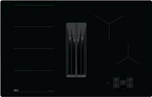 Варочная панель со встроенной вытяжкой AEG TU84CF43CB фото в Новосибирске