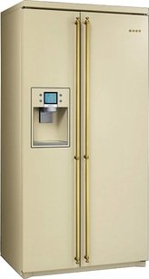 Холодильник Смег SBS8003P фото в Новосибирске Холодильник Smeg SBS8003P фото в Новосибирске