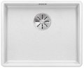 Мойка Blanco SUBLINE 500-F отводная арматура InFino® белый