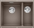 Мойка BLANCO SUBLINE 340/160-U Silgranit кофе, чаша слева