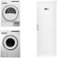 Asko Classic 14 (стиральная машина W2086C.W/3 + сушильная машина T208H.W + сушильный шкаф DC7774 V.W)