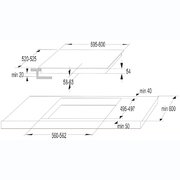 Индукционная варочная панель Korting HI 64042 BW фото 4 в Новосибирске