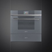 Компактный духовой шкаф с пароваркой Smeg SF4104VCS фото 2 в Новосибирске