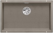 Мойка Бланко SUBLINE 700-U SILGRANIT отводная арматура InFino® серый беж фото в Новосибирске Мойка Blanco SUBLINE 700-U SILGRANIT отводная арматура InFino® серый беж фото в Новосибирске