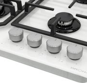 Газовая варочная панель KRONA NEBEL 60 WH W фото 4 в Новосибирске