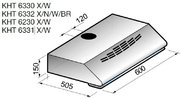 Вытяжка Korting KHT 6230 W фото 2 в Новосибирске
