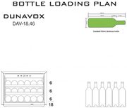 Винный шкаф Dunavox DAV-18.46SS.TO фото 4 в Новосибирске