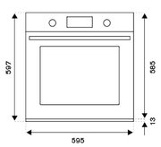 Духовой шкаф Bertazzoni F6011MODPTC фото 2 в Новосибирске