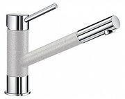 Смеситель Бланко KANO PROGRANIT белый «арктика» фото в Новосибирске Смеситель Blanco KANO PROGRANIT белый «арктика» фото в Новосибирске