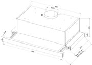 Встраиваемая вытяжка Schaub Lorenz SLD TE6600 фото 2 в Новосибирске