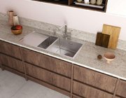 Мойка Омойкири AKISAME 100-2 GM-L крыло справа фото 4 в Новосибирске Мойка Omoikiri AKISAME 100-2 GM-L крыло справа фото 4 в Новосибирске