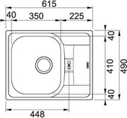 Мойка Франке PXN 614-60 фото 2 в Новосибирске Мойка Franke PXN 614-60 фото 2 в Новосибирске