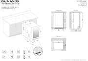 Винный шкаф Dunavox DAUF-38.100DSS фото 2 в Новосибирске