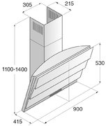 Вытяжка Asko CW4924 B фото 4 в Новосибирске