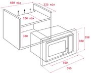 Встраиваемая микроволновая печь Teka ML 8200 BIS WHITE фото 3 в Новосибирске