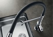 Смеситель Бланко CATRIS-S Flexo черная сталь фото 3 в Новосибирске Смеситель Blanco CATRIS-S Flexo черная сталь фото 3 в Новосибирске