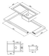 Мойка Смег LQ861D фото 2 в Новосибирске Мойка Smeg LQ861D фото 2 в Новосибирске