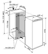 Встраиваемый холодильник Liebherr IKBP 3550 Premium фото 4 в Новосибирске