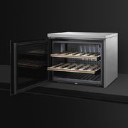 Холодильный шкаф для вина Smeg CVF318XS фото 4 в Новосибирске