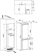 Встраиваемый холодильник KitchenAid KCBDS20701 фото 2 в Новосибирске