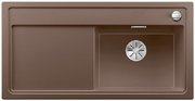 Мойка Blanco ZENAR XL 6 S чаша справа, доска стекло клапан-автомат InFino® мускат фото в Новосибирске