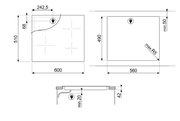 Варочная панель Smeg SE364TD фото 3 в Новосибирске
