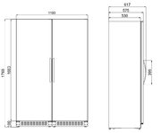 Винный шкаф Dometic B195S Double Basic фото 3 в Новосибирске