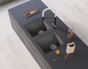 Мойка Омойкири BOSEN 38-U BL фото 4 в Новосибирске Мойка Omoikiri BOSEN 38-U BL фото 4 в Новосибирске