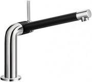 Смеситель Бланко Seda сочетание материалов хром/керамика черный фото в Новосибирске Смеситель Blanco Seda сочетание материалов хром/керамика черный фото в Новосибирске