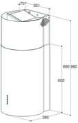 Вытяжка Zigmund Shtain K 333.41 B фото 2 в Новосибирске