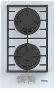 Газовая стеклянная варочная панель Korting HGG 3825 CW Газовая стеклянная варочная панель Korting HGG 3825 CW
