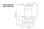 Вытяжка Korting KHC 61080 GW фото 4 в Новосибирске